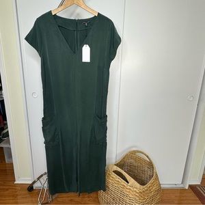 Universal Standard Kia Jumpsuit dark green size 2XS (6-8)